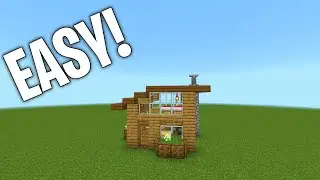 Minecraft BEST Wooden House Tutorial For Beginners!
