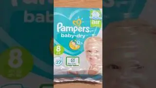 Pampers Baby-Dry 2021(UK), Espa&ntilde;ol. #unboxing #huggies #embarazo #maternidad #bebe #pa&ntilde;ales #pampers