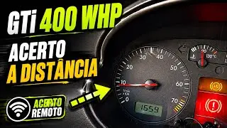 Lenta Gol GTi 400whp, Bicos Bosch 158 lbs, FT 450. Acerto a dist&acirc;ncia PF.