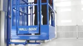 Wall-Man &mdash; пневматический подъемник для людей от Reglo для окрасочно-сушильных камер или подготовительных камер