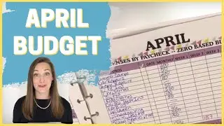 LIVE April 2021 Budget With Me | Linin Up Ducks
