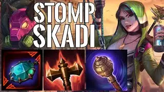 Who Needs A Full Team Anyways! Skadi Carry Gameplay (Smite Conquest)