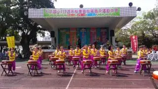 愛迪生幼兒園-太鼓表演-桃花朵朵開