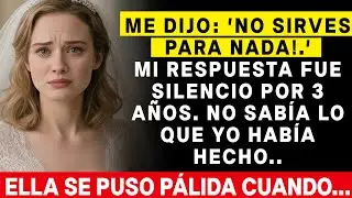 MI SUEGRA DIJÓ:'¡No sirves para nada!No eres feliz,¡VETE!… No sabía lo que yo había hecho esa mañana