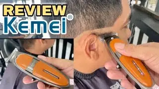 REVIEW !!! KEMEI 1946 CLIPPER DETAILER TRIMMER ORIGINAL BODY METAL LEATHER