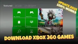 How to Download Games on Xbox 360 After Store Shutdown Marketplace Update 2025 ‼️