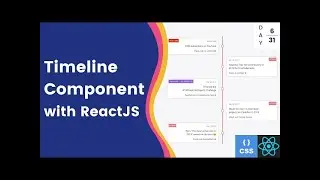create react vertical timeline | install component