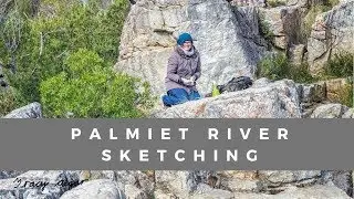 Palmiet River Sketching / Paint Sketching / En Plein Air