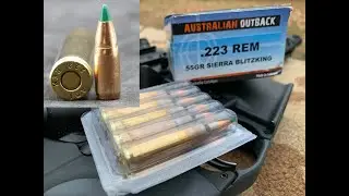 .223 Remington, 55gr Sierra BlitzKing, Australian Outback