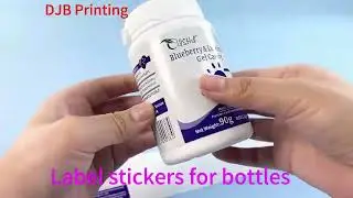 Bright Silver PP Material, Matte Varnishing, and Full-color printing Custom Food Labels