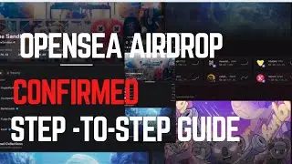 OPENSEA'S $SEA TOKEN AIRDROP! 🚀 A Step-by-Step Guide #opensea