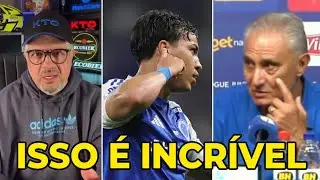 HEVERTON GUIMARÃES FAZ REVELAÇÕES APÓS O CRUZEIRO HUMILHAR O UBERLÂNDIA SOB O COMANDO DE TITE