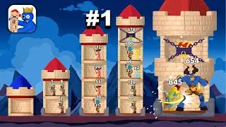 Stick Hero: Mighty Tower 3D - Hyper Hybrid Casual - Gameplay Walkthrough (iOS & Android)