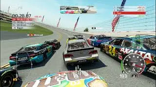 Best ever Last 2 Laps Race At Talladega | Nascar 15 Victory Edition Gameplay PC