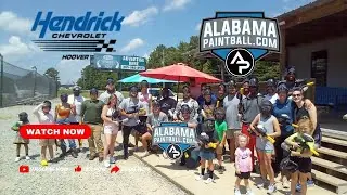 Hendrick's Chevrolet 2023 Paintball Team Building Event at Central Alabama Paintball Park