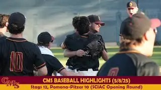 CMS Baseball Highlights vs. Pomona-Pitzer (SCIAC Opening Round)