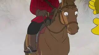 Kid Riding Horse through the night with shouting &ldquo;To Arms&rdquo; | Old Glory 1939