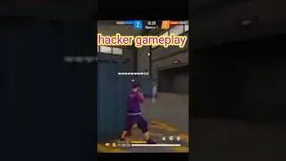 free fire normal gameplay v/s hacker gameplay😊||😉raistar vs hacker