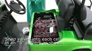 E-Z-GO Battery Filling System.