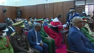 MHE. RAIS SAMIA AKIWAAPISHA VIONGOZI WATEULE IKULU, CHAMWINO - DODOMA