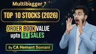 Top 10 Stocks of 2026 - Multibagger ? HIGH Order Book Value (More than Sales) | Strong Fundamentals