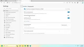 How To Disable Password Saving in Microsoft Edge [Guide]