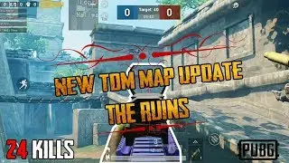 NEW TDM MAP IN PUBG MOBILE (THE RUINS) UPDATE 0.15.5 | SEASON 10 🔥🔥