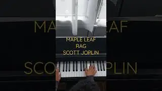 Maple Leaf Rag - Scott Joplin #piano #scottjoplin #mapleleafrag