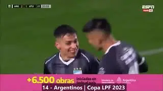 Mateo Coronel todos los goles y asistencias en Atl&eacute;tico 