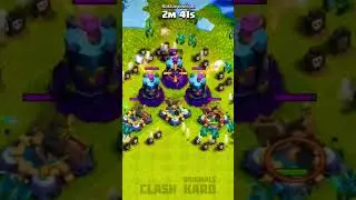 You have to be carefull they are everywhere #superminion | Clash of clans #shorts #viral #coc