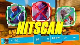 When Main WIDOW plays HITSCAN and does 60 KILLS in Overwatch 2