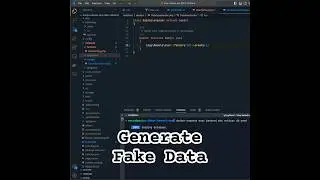 Laravel - Generate fake data #laravel #docker #laravelfactory