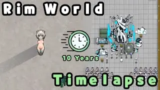 Rimworld  Maru 11years Time Lapse [림월드 마루 타임랩스]