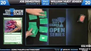 SCGWOR - Standard - Round 6 - William 'Huey' Jensen vs Joe Demestrio