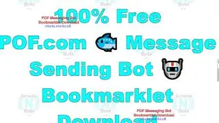🐟 POF Auto Message Sender Free Download Bookmarklet 🐟