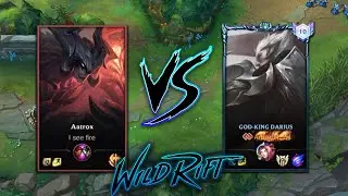 THIS AATROX TRYING TO COUNTER MY DARIUS!! | INTENSE MATCHUP | WILDRIFT