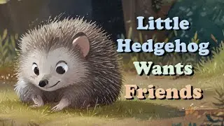Little Hedgehog Wants Friends 🦔 A bed time story for children.