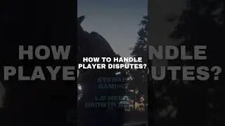 How to handle player disputes?