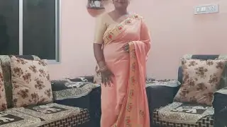 simple style saree wearing new vlog for beginner's || simple style saree draping fashion with naree