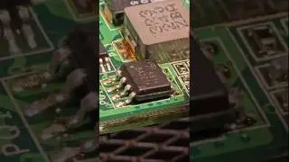 Hot Air SMD Chip Replacement 🔥🔧  8-Pin Precision in Action!
