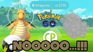 DRAGONITE CP2734 Wild !! Ran. Pokemon GO !!!