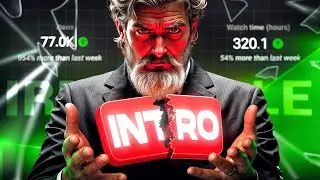 How To Make Your YouTube Intro Good AF (Impossible To Ignore) + Free Preset