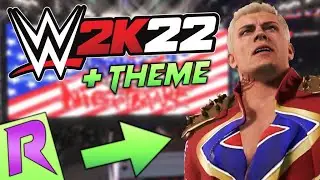 Cody Rhodes' Entrance (With THEME) | WWE 2K22