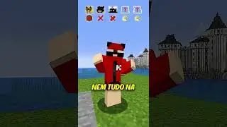 Qual foi o primeiro item no Minecraft? 🏗️✨ ⛏️  #shorts