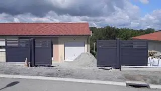 Portail Portalux Portaleco ouverture totale et séquentielle