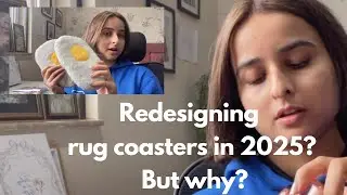 Rug coasters are changing | Making products that serve better | Rug Therapy by Hamna
