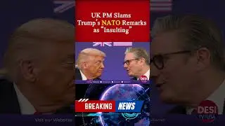 UK PM Hits Trump Over NATO Claim