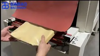 Coated Paper Roll To Sheets Cutter Machine for Hamburger Liner Paper with Packaging Machine