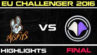 MIL vs MSF Full Highlights EUCS Summer Grand final 2016   Millenium vs Mistfits   MSF vs MIL