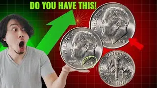 TOP 1  MOST VALUABLE ROOSEVELT DIME IN USA HISTORY! DIMES Worth MONEY!